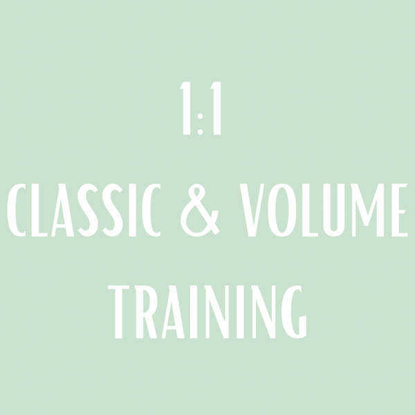 1:1 Classic & Volume Masterclass - 2 Day